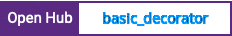 Open Hub project report for basic_decorator