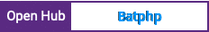 Open Hub project report for Batphp