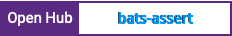 Open Hub project report for bats-assert