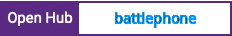 Open Hub project report for battlephone
