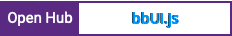 Open Hub project report for bbUI.js