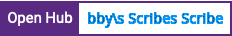Open Hub project report for bby's Scribe