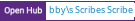 Open Hub project report for bby's Scribe