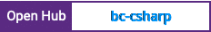 Open Hub project report for bc-csharp