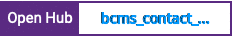 Open Hub project report for bcms_contact_us_module
