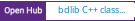 Open Hub project report for bdlib C++ class library