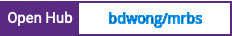 Open Hub project report for bdwong/mrbs