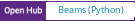 Open Hub project report for Beams (Python)