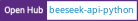 Open Hub project report for beeseek-api-python