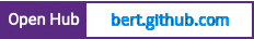 Open Hub project report for bert.github.com