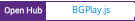 Open Hub project report for BGPlay.js