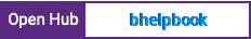 Open Hub project report for bhelpbook