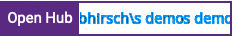 Open Hub project report for bhirsch's demo