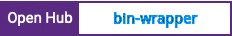 Open Hub project report for bin-wrapper
