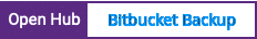 Open Hub project report for Bitbucket Backup