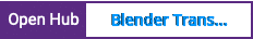 Open Hub project report for Blender Translations