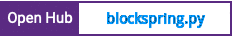 Open Hub project report for blockspring.py