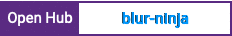 Open Hub project report for blur-ninja