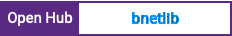 Open Hub project report for bnetlib