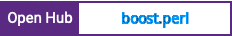 Open Hub project report for boost.perl