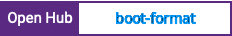 Open Hub project report for boot-format