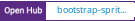 Open Hub project report for bootstrap-sprite-generator