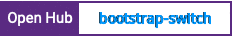 Open Hub project report for bootstrap-switch