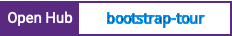 Open Hub project report for bootstrap-tour