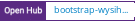 Open Hub project report for bootstrap-wysihtml5-rails