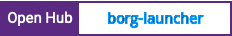 Open Hub project report for borg-launcher