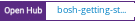 Open Hub project report for bosh-getting-started