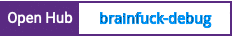 Open Hub project report for brainfuck-debug