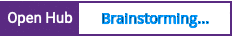 Open Hub project report for Brainstorming-Inhalt