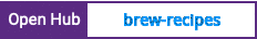 Open Hub project report for brew-recipes