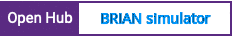 Open Hub project report for BRIAN simulator