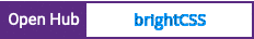 Open Hub project report for brightCSS