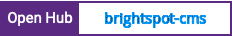 Open Hub project report for brightspot-cms