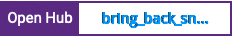 Open Hub project report for bring_back_snowman