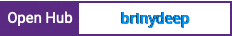 Open Hub project report for brinydeep