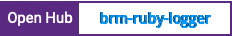 Open Hub project report for brm-ruby-logger