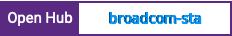 Open Hub project report for broadcom-sta