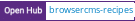 Open Hub project report for browsercms-recipes
