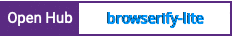 Open Hub project report for browserify-lite