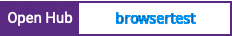 Open Hub project report for browsertest