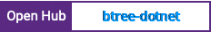 Open Hub project report for btree-dotnet