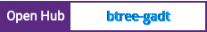Open Hub project report for btree-gadt