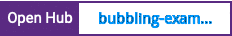 Open Hub project report for bubbling-examples