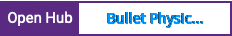Open Hub project report for Bullet Physics Engine