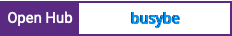 Open Hub project report for busybe
