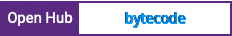 Open Hub project report for bytecode